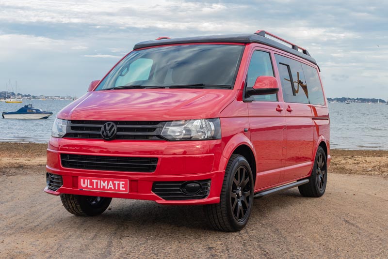 VW T5 Perfection Red Vw Campervan, Vw T5, Vw Van | vlr.eng.br