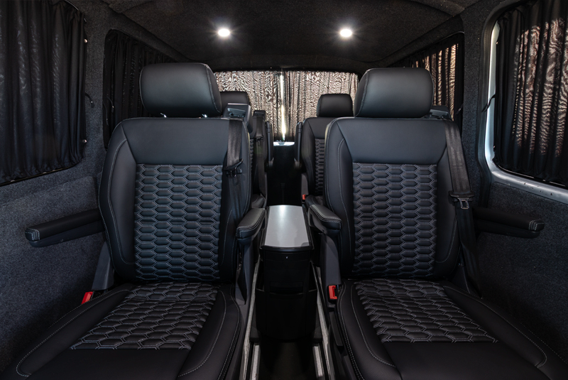 VW Transporter T5.1 140bhp SWB Highline - Rear Seats