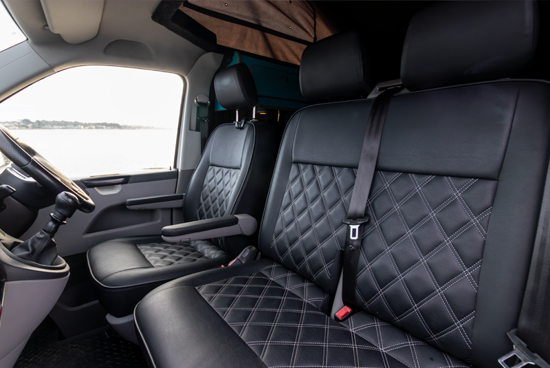 VW Transporter T5.1 140bhp SWB Monte Carlo Sportline - Front Seats