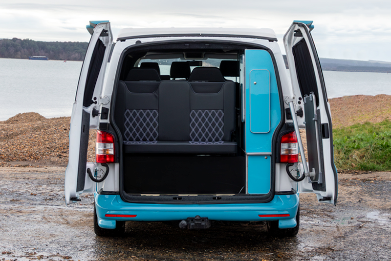 VW Transporter T5.1 140bhp SWB Monte Carlo Sportline - Rear Doors Open