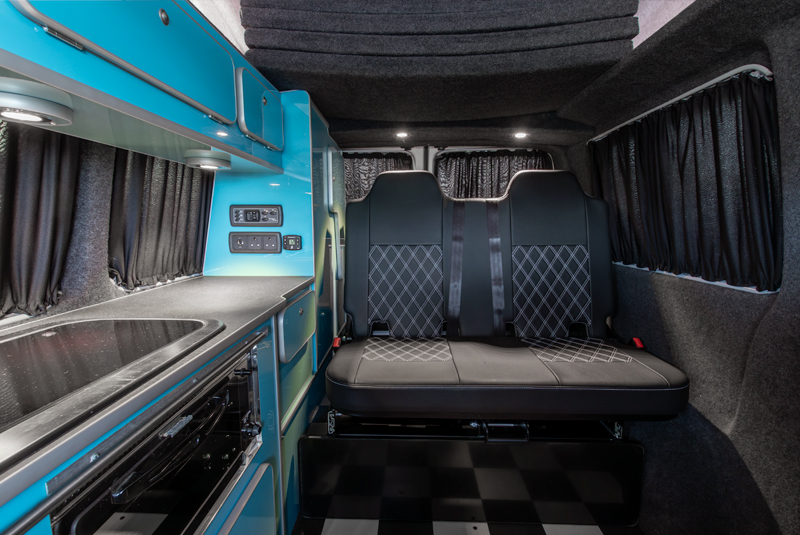 VW Transporter T5.1 140bhp SWB Monte Carlo Sportline - Rear Seats