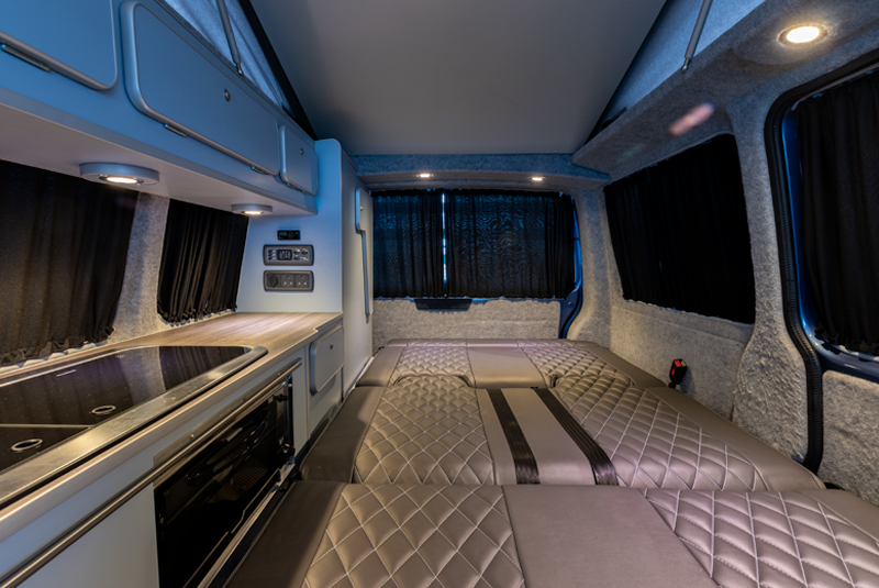 VW Transporter T6 140bhp DSG SWB Camper King - Looking Through