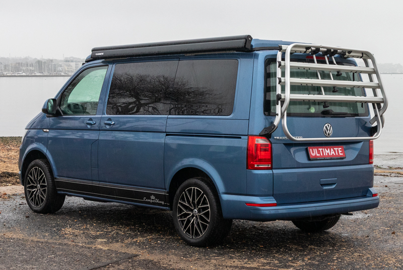 VW Transporter T6 140bhp DSG SWB Camper King - Rear Left