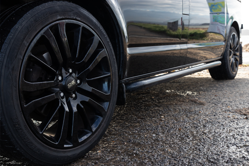 VW Transporter T5.1 130bhp SWB Sportline - Wheels and Bars