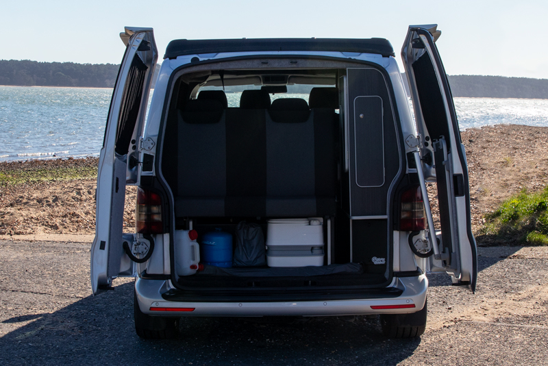 VW Transporter T5.1 140bhp SWB Monte Carlo Sportline - Rear Doors Open