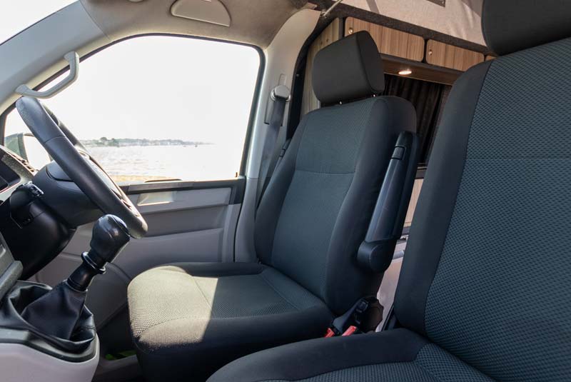 VW Transporter T6 140bhp Sportline Camper - Drivers Seat