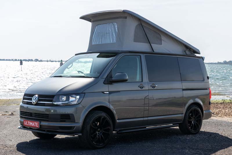 VW Transporter T6 140bhp Sportline Camper - Front Left Roof Up