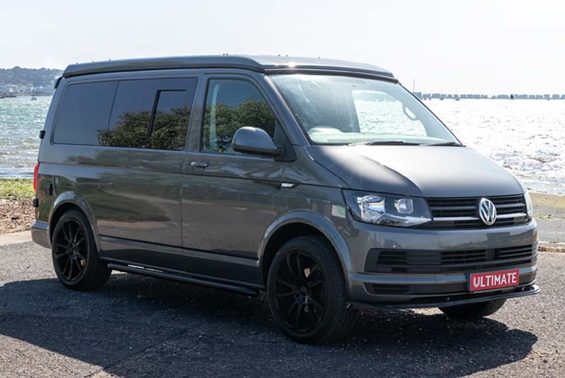 VW Transporter T6 140bhp Sportline Camper - Front Right