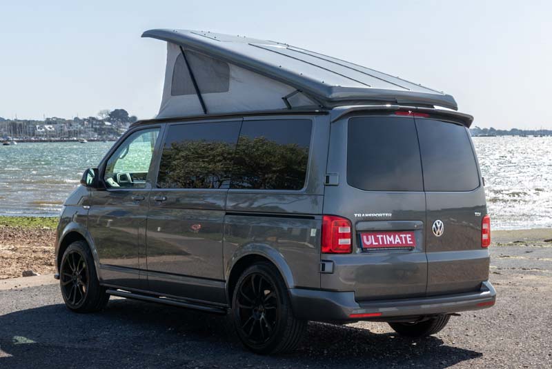 VW Transporter T6 140bhp Sportline Camper - Rear Left Roof Up