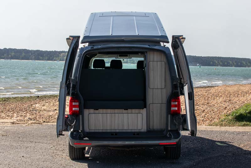 VW Transporter T6 140bhp Sportline Camper - Rear Roof Up