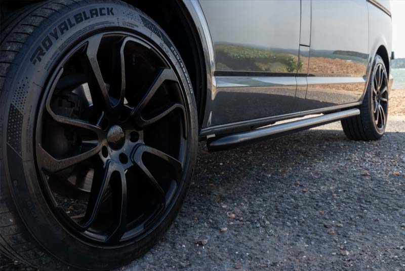 VW Transporter T6 140bhp Sportline Camper - Wheels and Bars