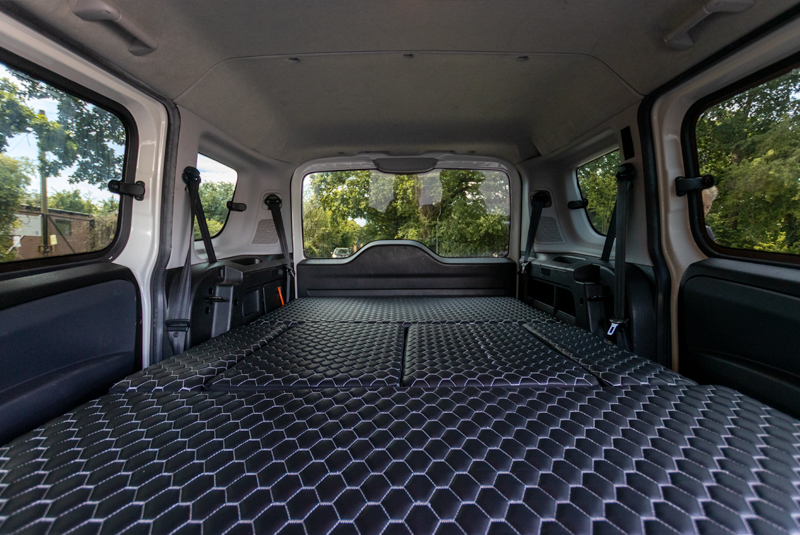 Fiat Doblo 1.6 Multi Jet Redcote camper with Tentbox - Looking Through
