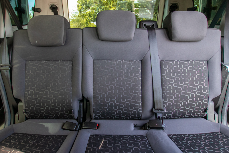 Fiat Doblo 1.6 Multi Jet Redcote camper with Tentbox - Rear Seats
