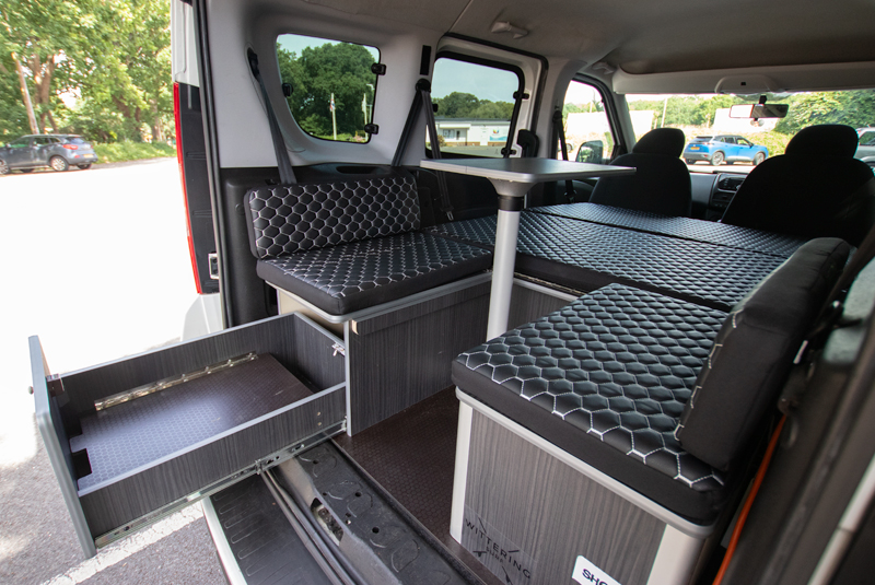 Fiat Doblo 1.6 Multi Jet Redcote camper with Tentbox - Storage
