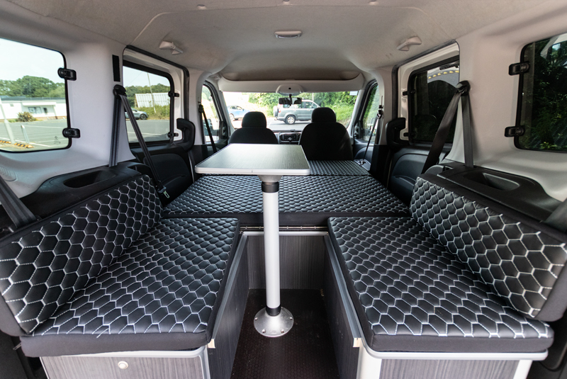 Fiat Doblo 1.6 Multi Jet Redcote camper with Tentbox - Table