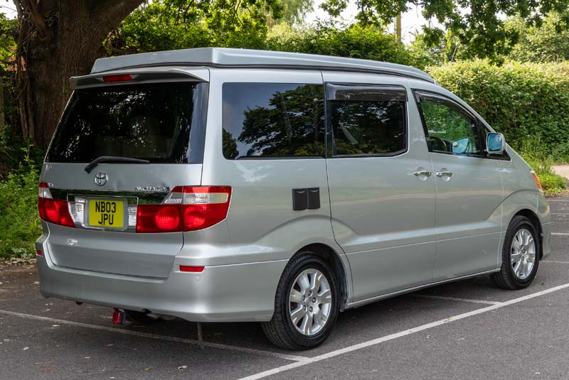 Alphard Camper - Rear Right