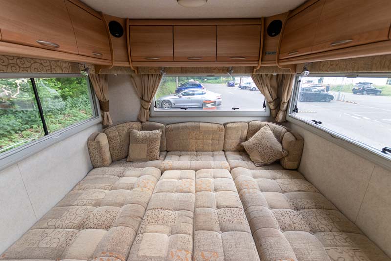 Autocruise Starlight Cab Over Sleeper - Bed
