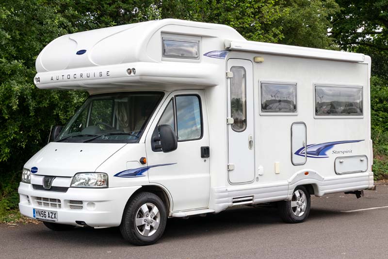 Autocruise Starlight Cab Over Sleeper - Front Left