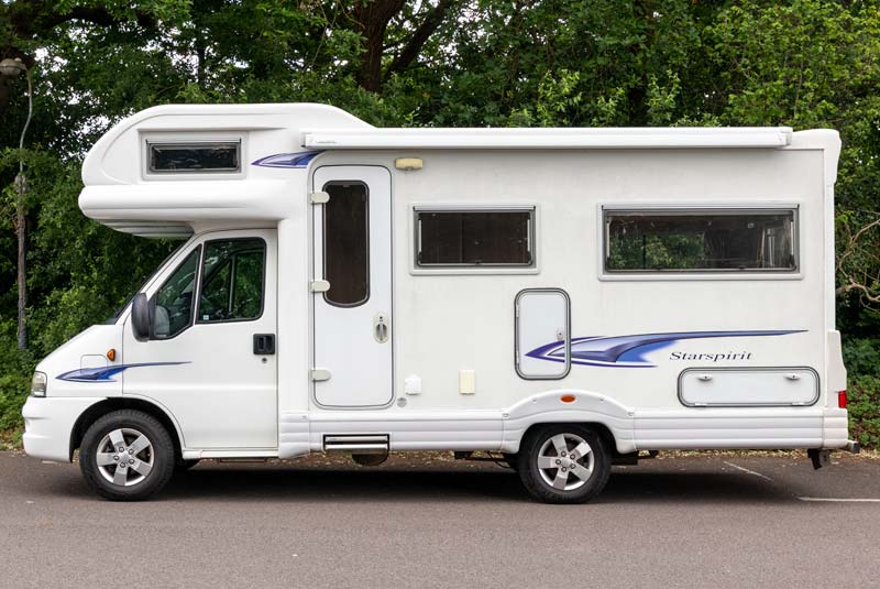 Autocruise Starlight Cab Over Sleeper - Rear Light