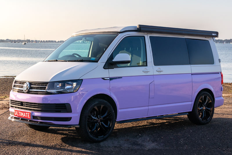 VW Transporter T6 140bhp Sportline Camper - Front Left