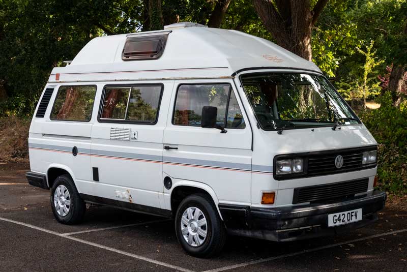 Transporter T25 85bhp Autohomes Komet Hightop Camper Van - Front Right