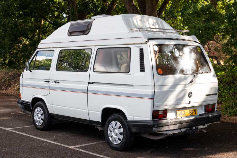 Transporter T25 85bhp Autohomes Komet Hightop Camper Van - Rear Left
