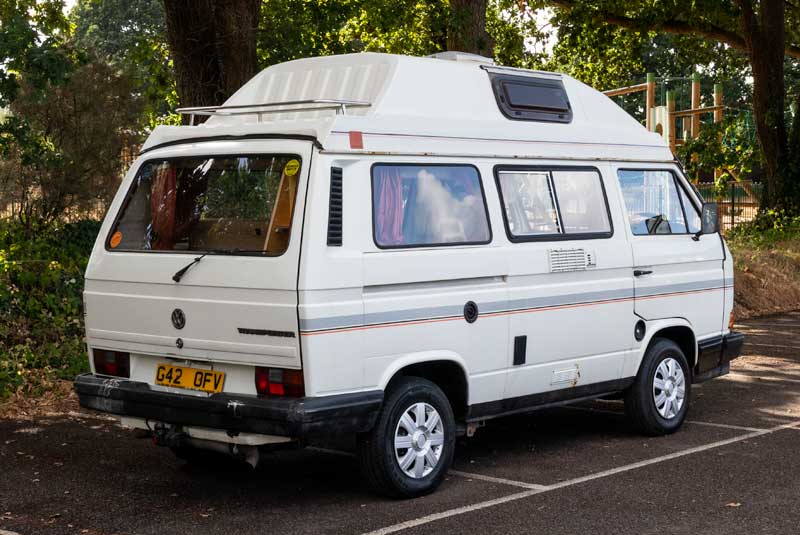 Transporter T25 85bhp Autohomes Komet Hightop Camper Van - Rear Right