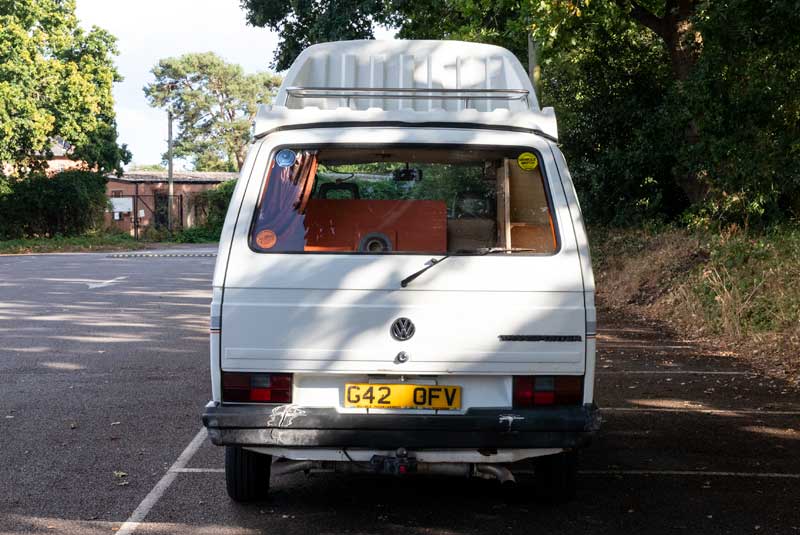 Transporter T25 85bhp Autohomes Komet Hightop Camper Van - Rear