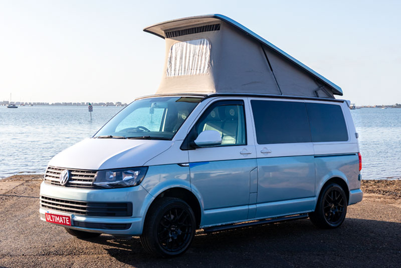 VW Transporter T6 140bhp Sportline Camper - Front Left Roof Up