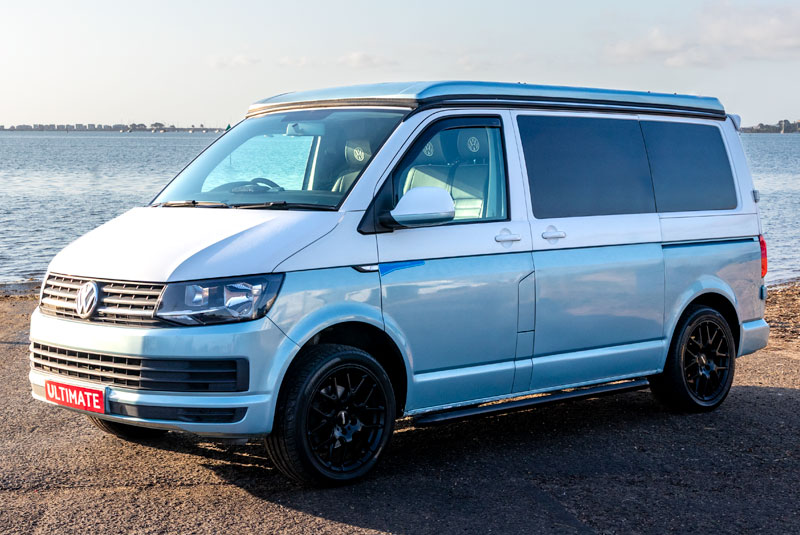 VW Transporter T6 140bhp Sportline Camper - Front Left