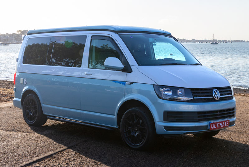 VW Transporter T6 140bhp Sportline Camper - Front Right