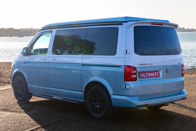 VW Transporter T6 140bhp Sportline Camper - Rear Left