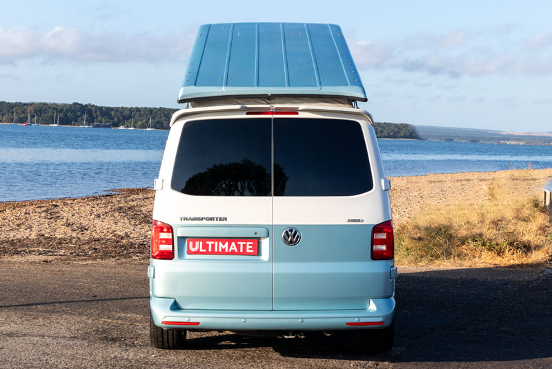 VW Transporter T6 140bhp Sportline Camper - Rear Roof Up