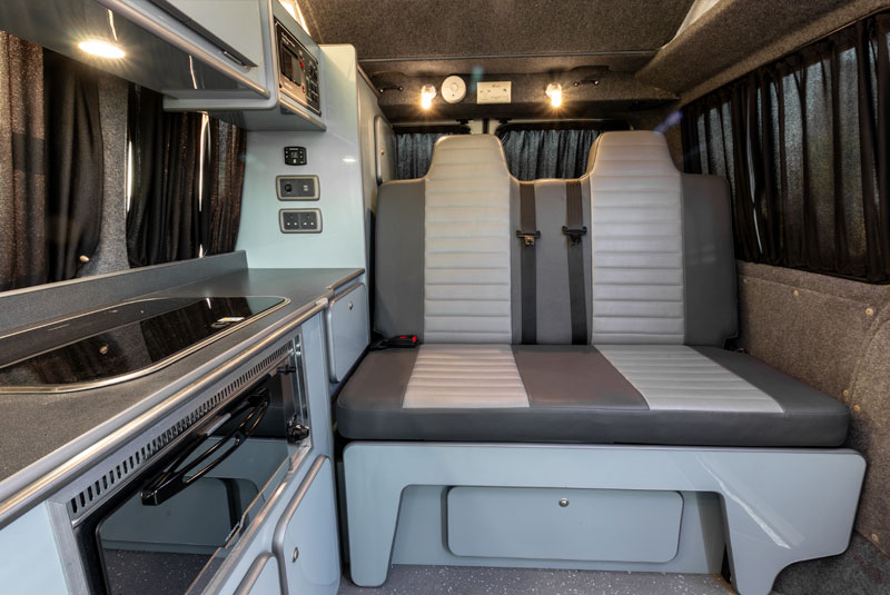 VW Transporter T6 140bhp Sportline Camper - Rear Seats
