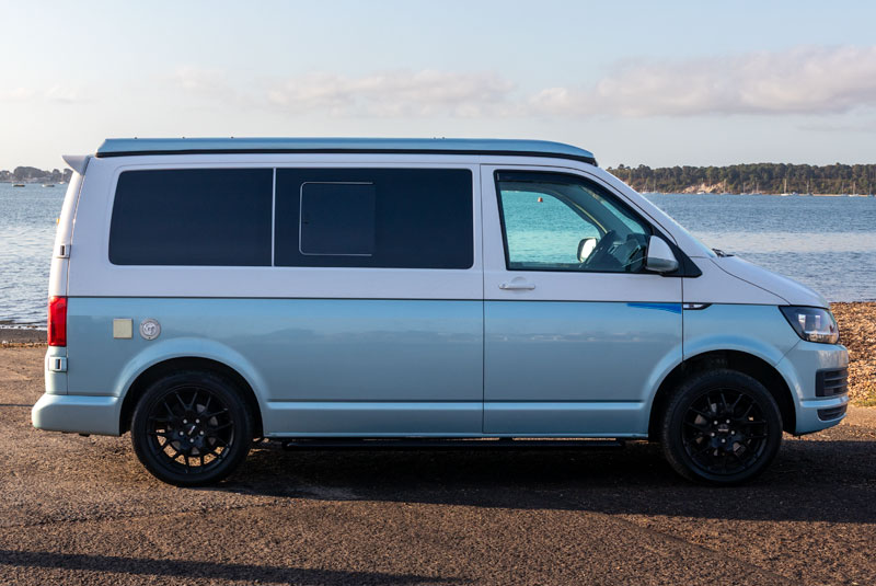 VW Transporter T6 140bhp Sportline Camper - Right Side