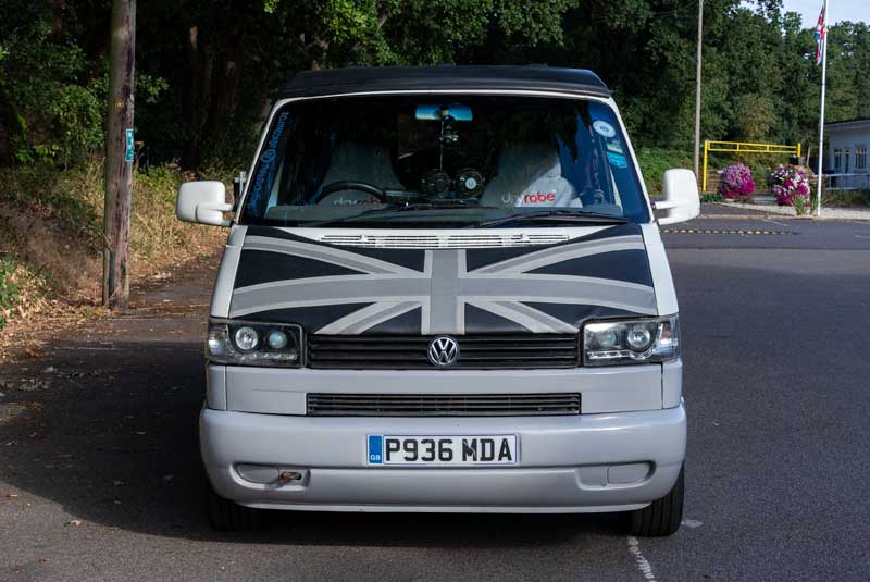VW Transporter T4 110bhp SWB Camper Van - Front