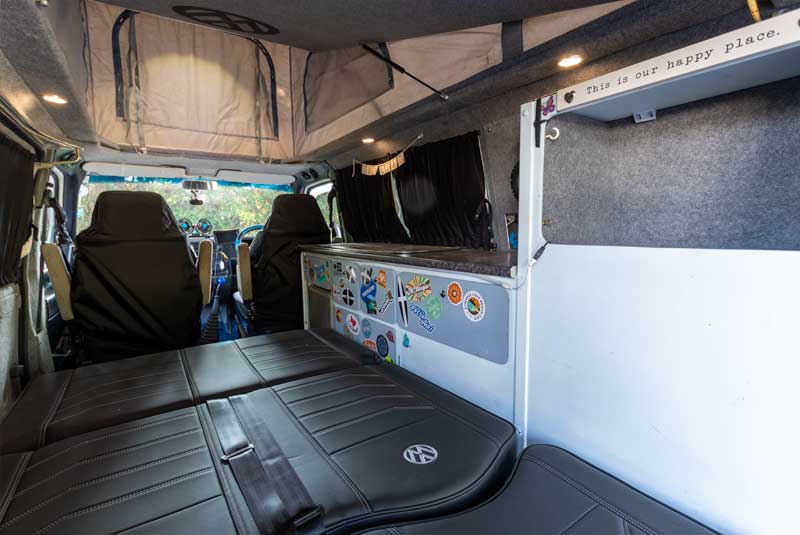 VW Transporter T4 110bhp SWB Camper Van - Furniture