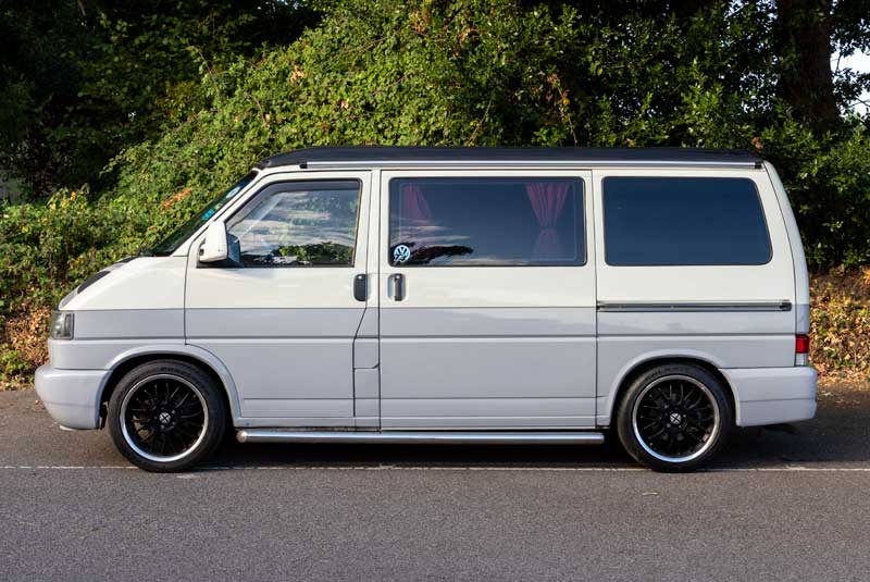 VW Transporter T4 110bhp SWB Camper Van - Left Side