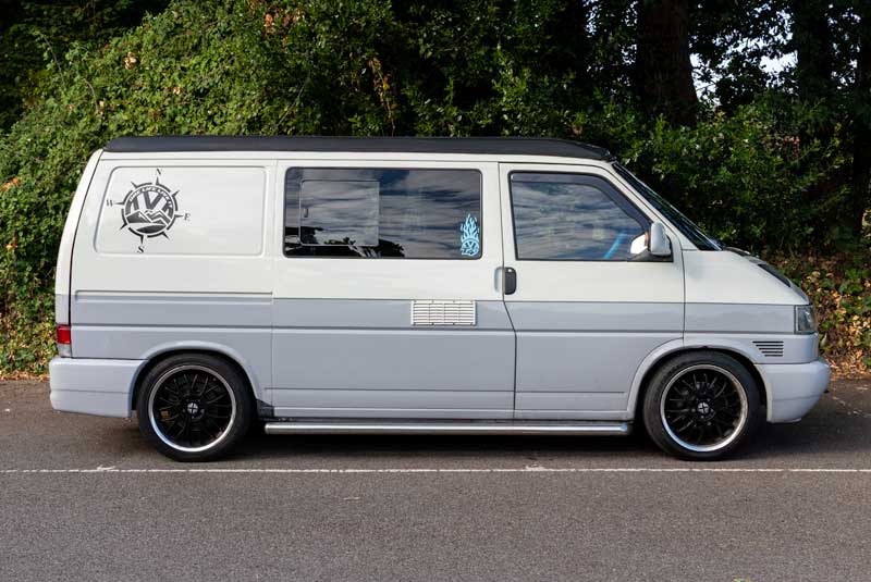 VW Transporter T4 110bhp SWB Camper Van - Right Side