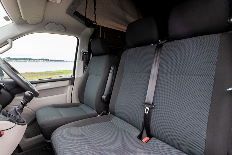 VW Transporter T6 140bhp Camper - Front Seats