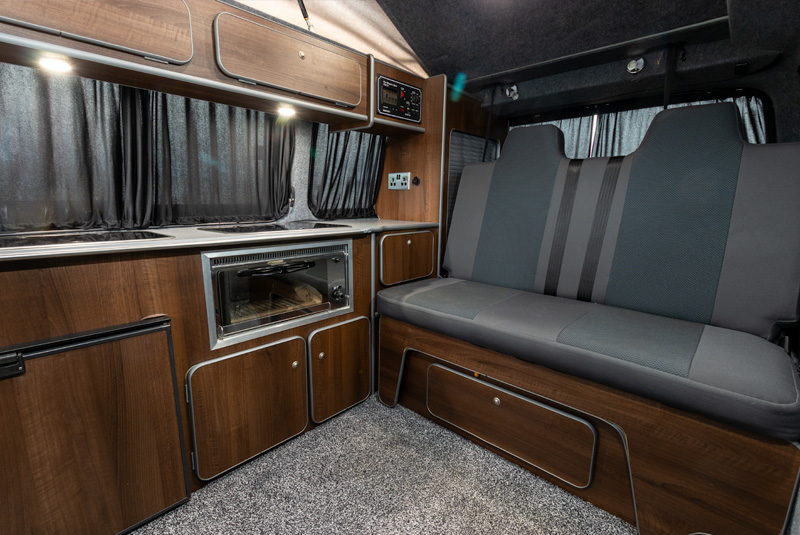 VW Transporter T6 140bhp Camper - Interior