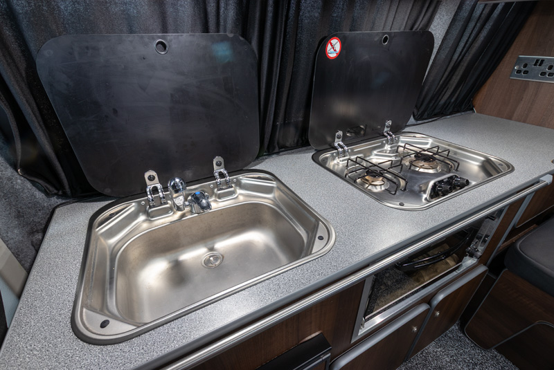 VW Transporter T6 140bhp Camper - Kitchen