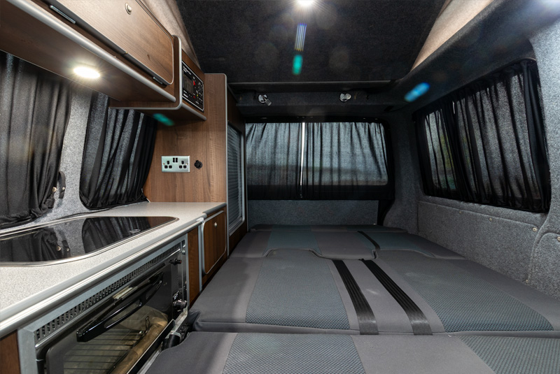 VW Transporter T6 140bhp Camper - Looking Through