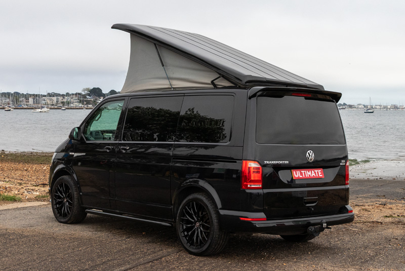 VW Transporter T6 140bhp Camper - Rear Left Roof Up