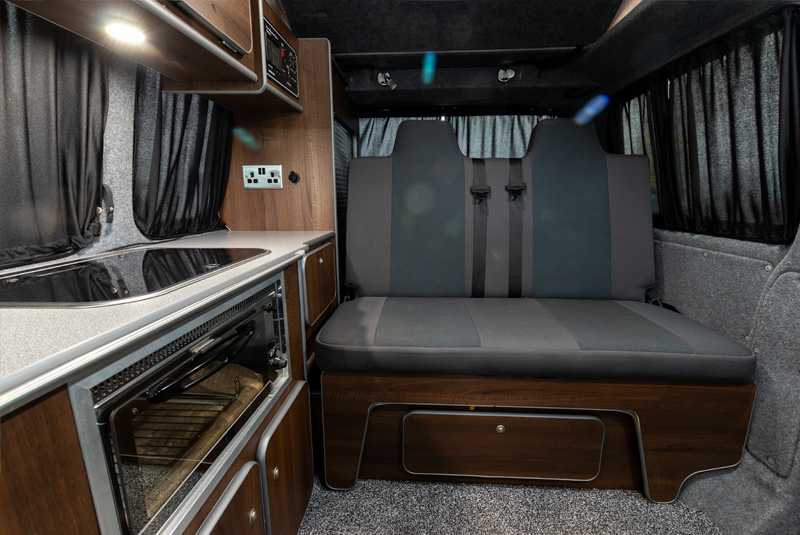 VW Transporter T6 140bhp Camper - Rear Seats