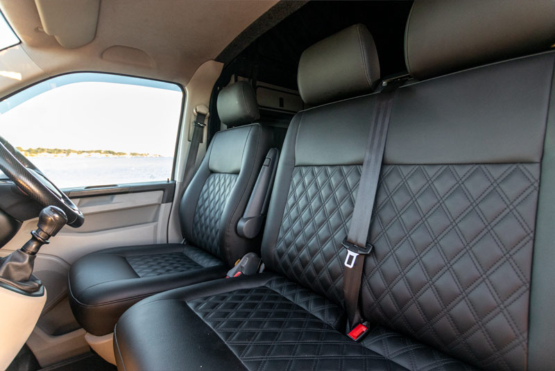 VW Transporter T6 140bhp Camper Sportline - Front Seats