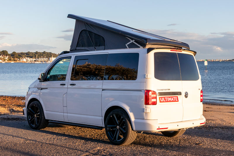 VW Transporter T6 140bhp Camper Sportline - Rear Left Roof Up