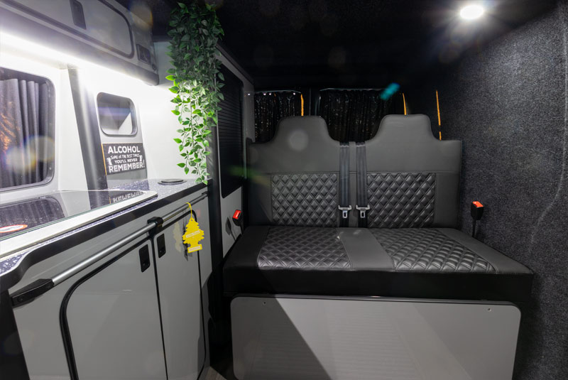 VW Transporter T6 140bhp Camper Sportline - Rear Seats